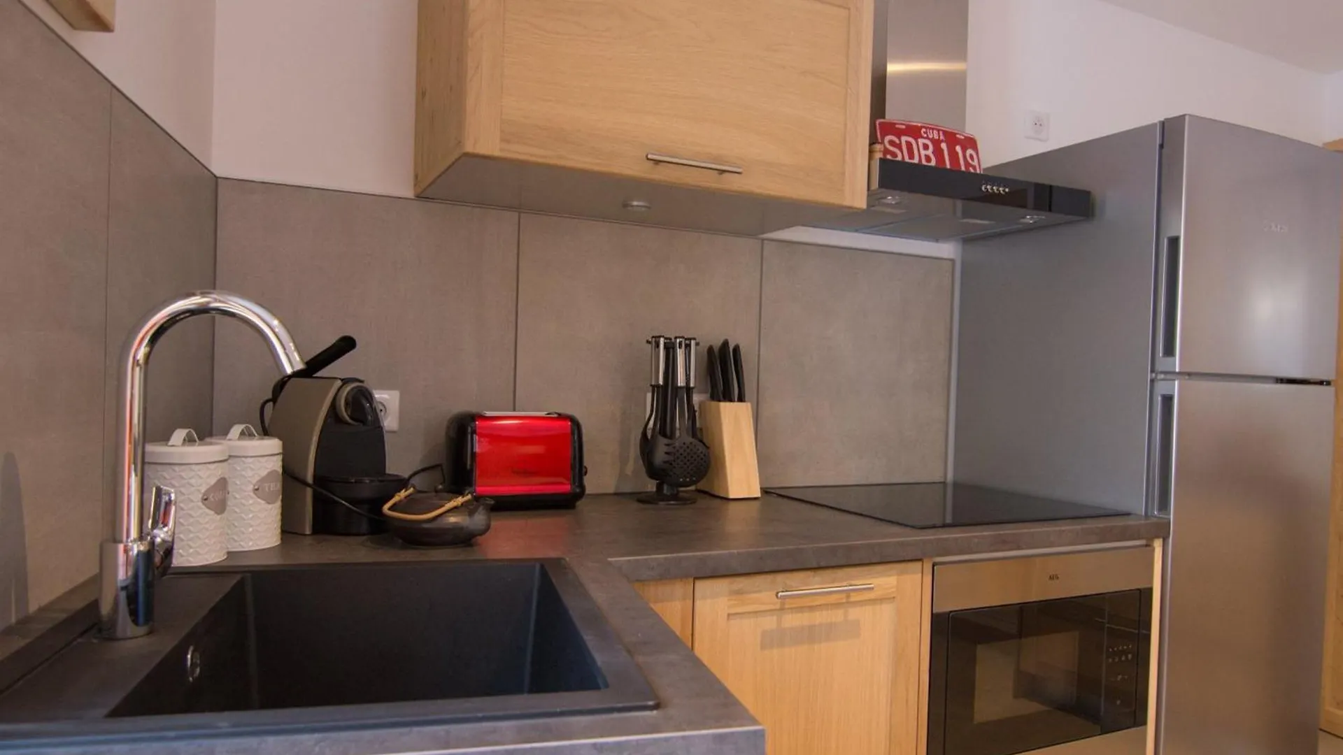 2 Pieces 6 Pers, Terrasse, Parking, Animaux Acceptes - Fr-1-263-539 Apartment Valloire