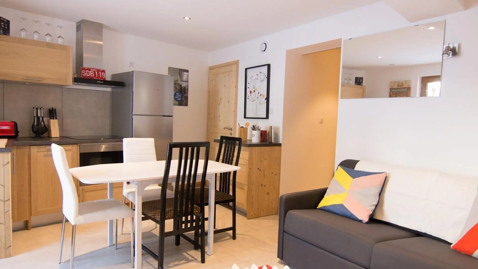 2 Pieces 6 Pers, Terrasse, Parking, Animaux Acceptes - Fr-1-263-539 Apartment Valloire